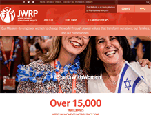 Tablet Screenshot of jwrp.org